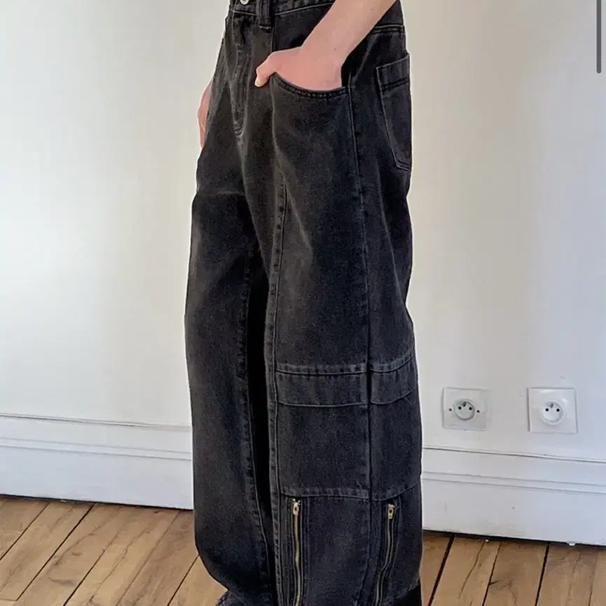 daro 다로 MARCEL Paneled Denim Pants 1사이즈