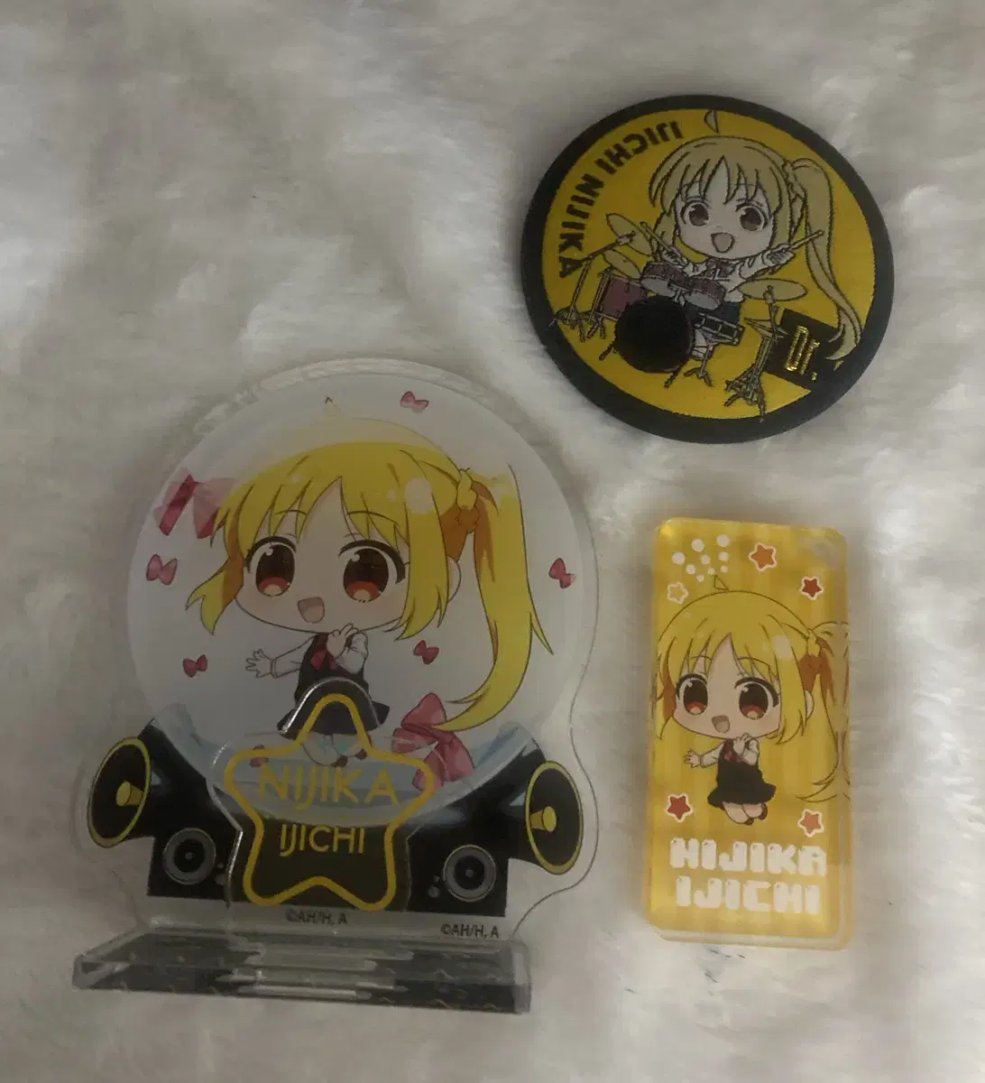 Botch the Rock Nijika acrylic/keyring/can badge for sale