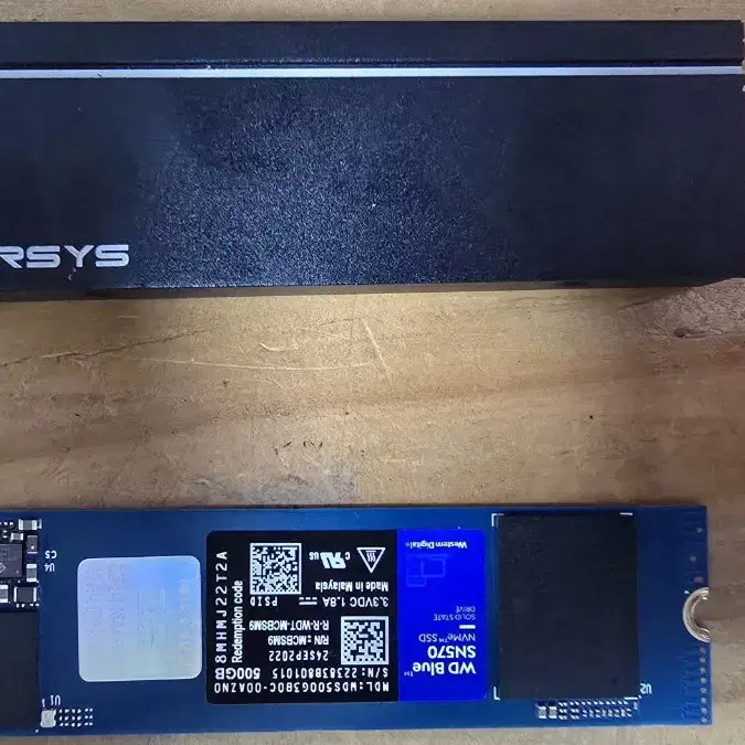 WD Blue SN570 M.2 NVMe 500GB 판매합니다