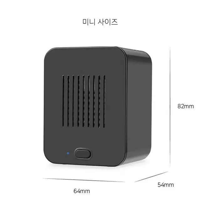 USB전원 미니사이즈 공기청정기 그레이