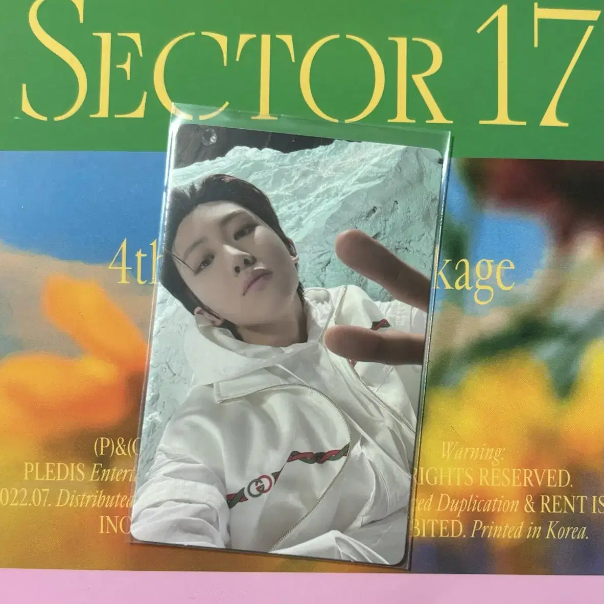 세븐틴 SECTOR 17 포카 판매 합니다