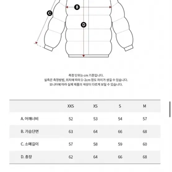 캘빈클라인 패딩