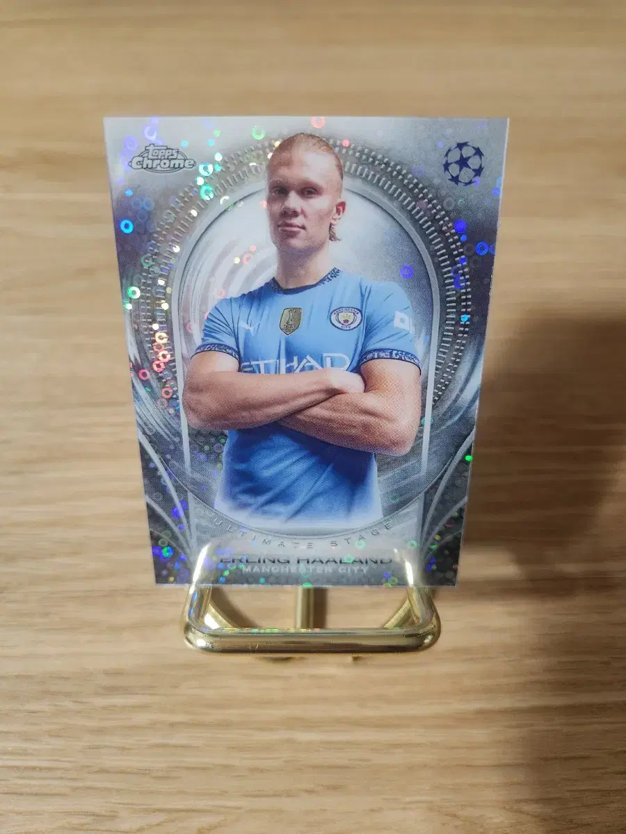 25Topskrom Manchester City Elling Holland Football Kard