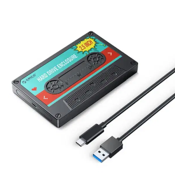 USB3.0 2.5인치 SATA3 외장케이스 UASP지원 블랙