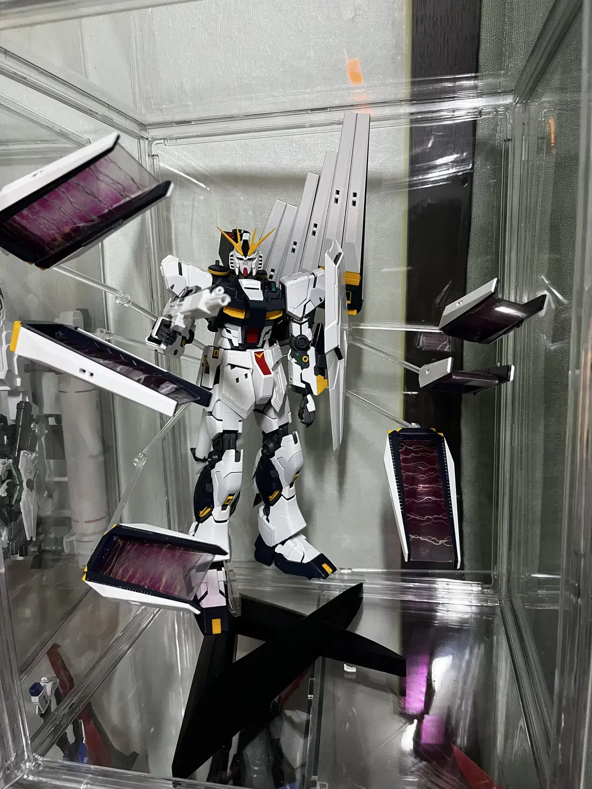 (Combined shipping sold) New Gundam ver.ka Bukkake Double Fin Panel + Effect