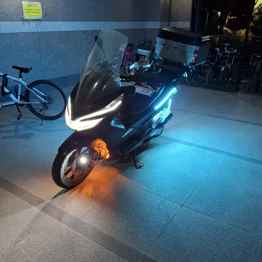 더뉴 pcx 19년식 풀튜닝