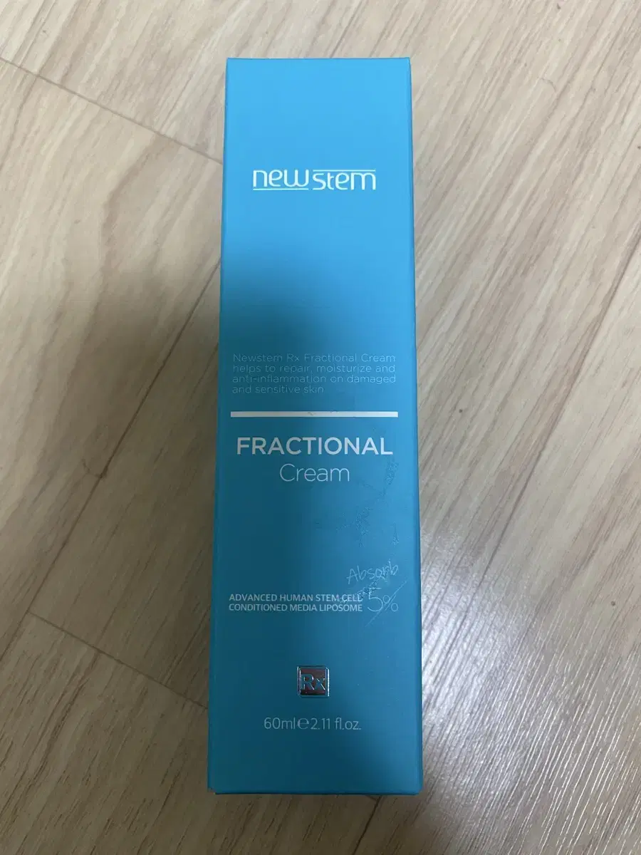 뉴스템 알엑스 프락셔널 크림 60ml