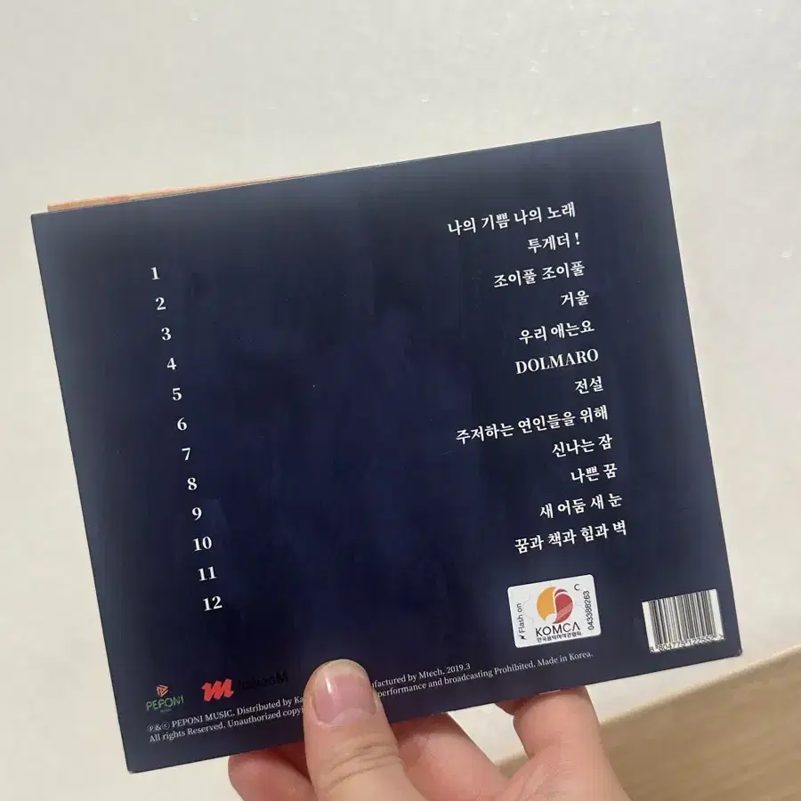 잔나비 전설 CD 개봉