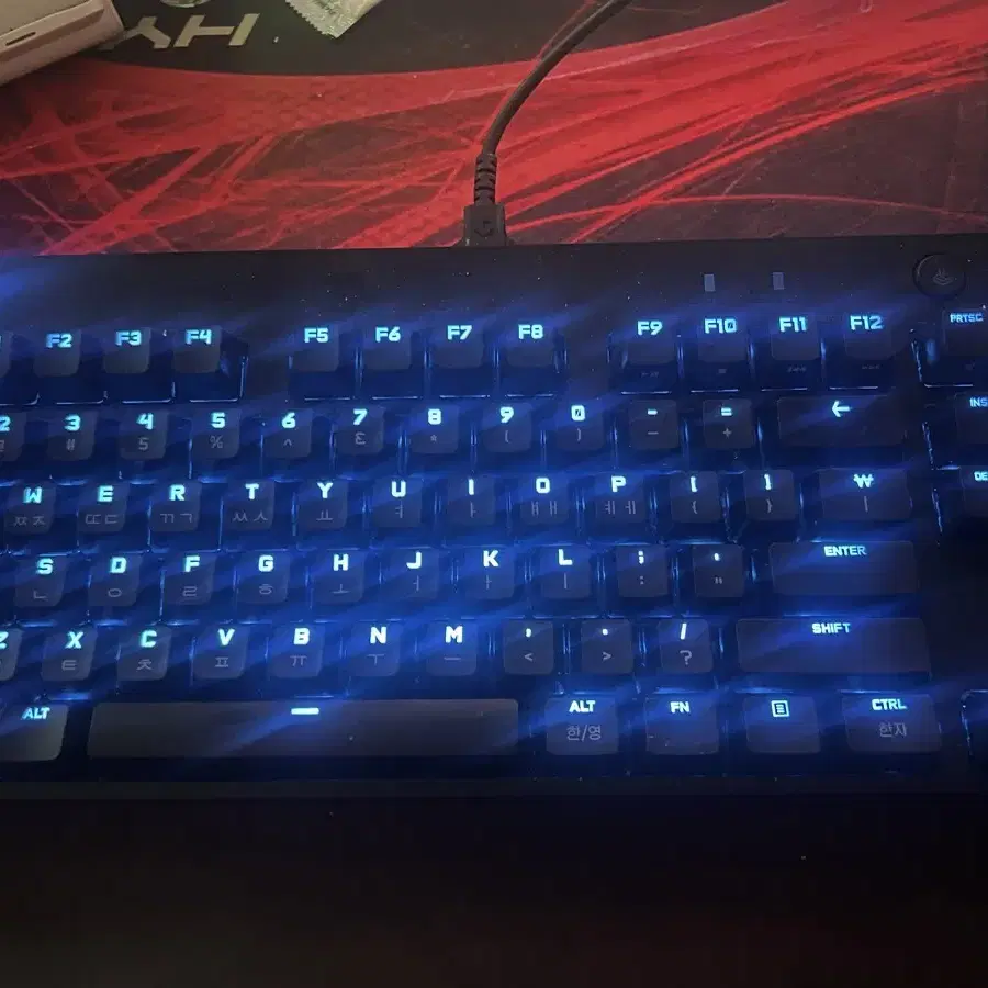 로지텍 pro tkl gx blue게이밍키보드