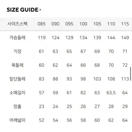 새상품)택포)남녀공용 네파 패딩