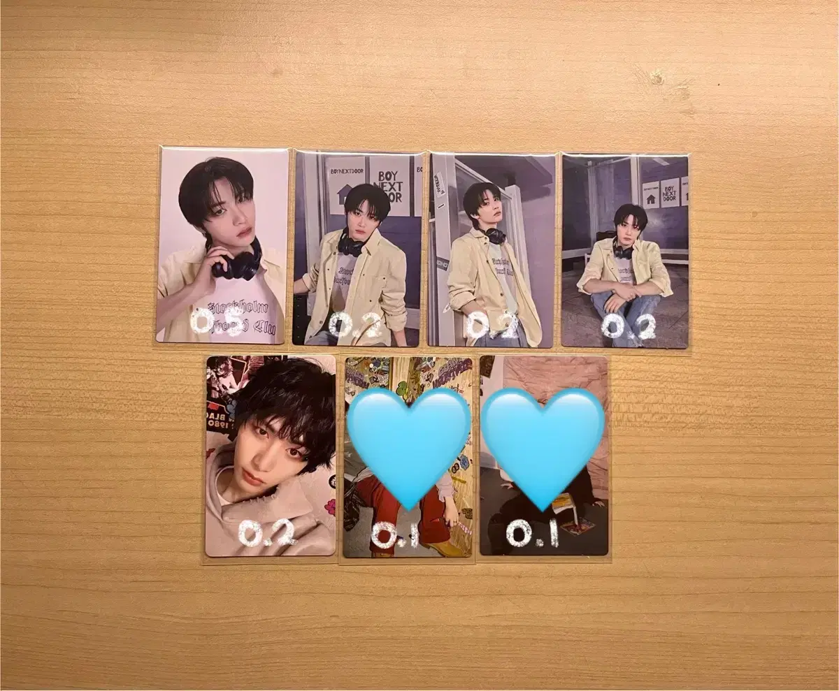 boynextdoor taesan photocard wts sungho liu jaehyun taesan yihan woonhak