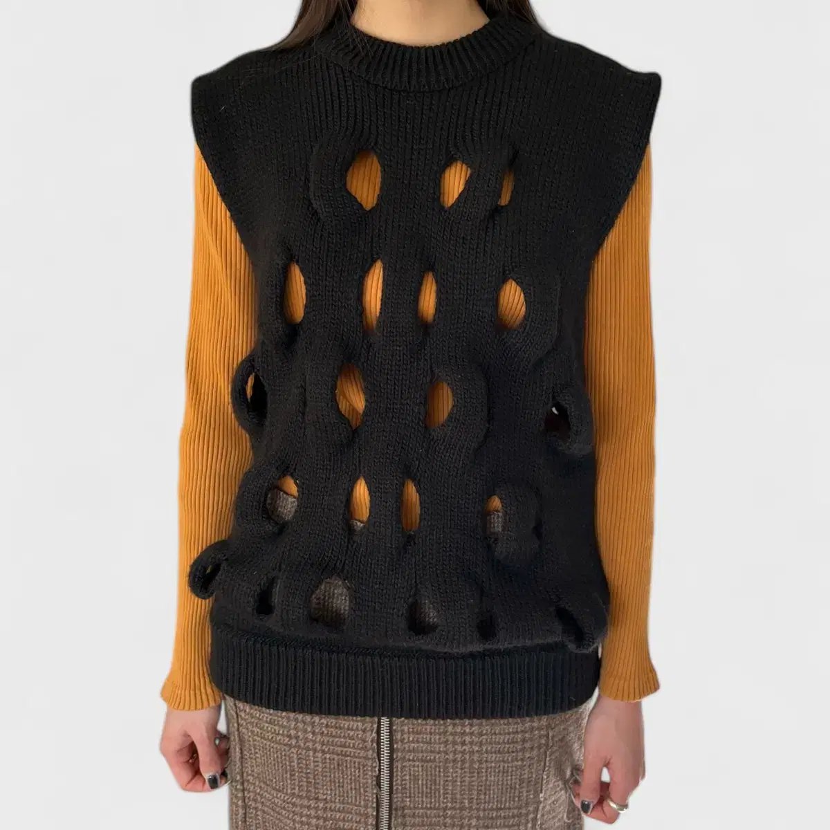 miumiu knit vest