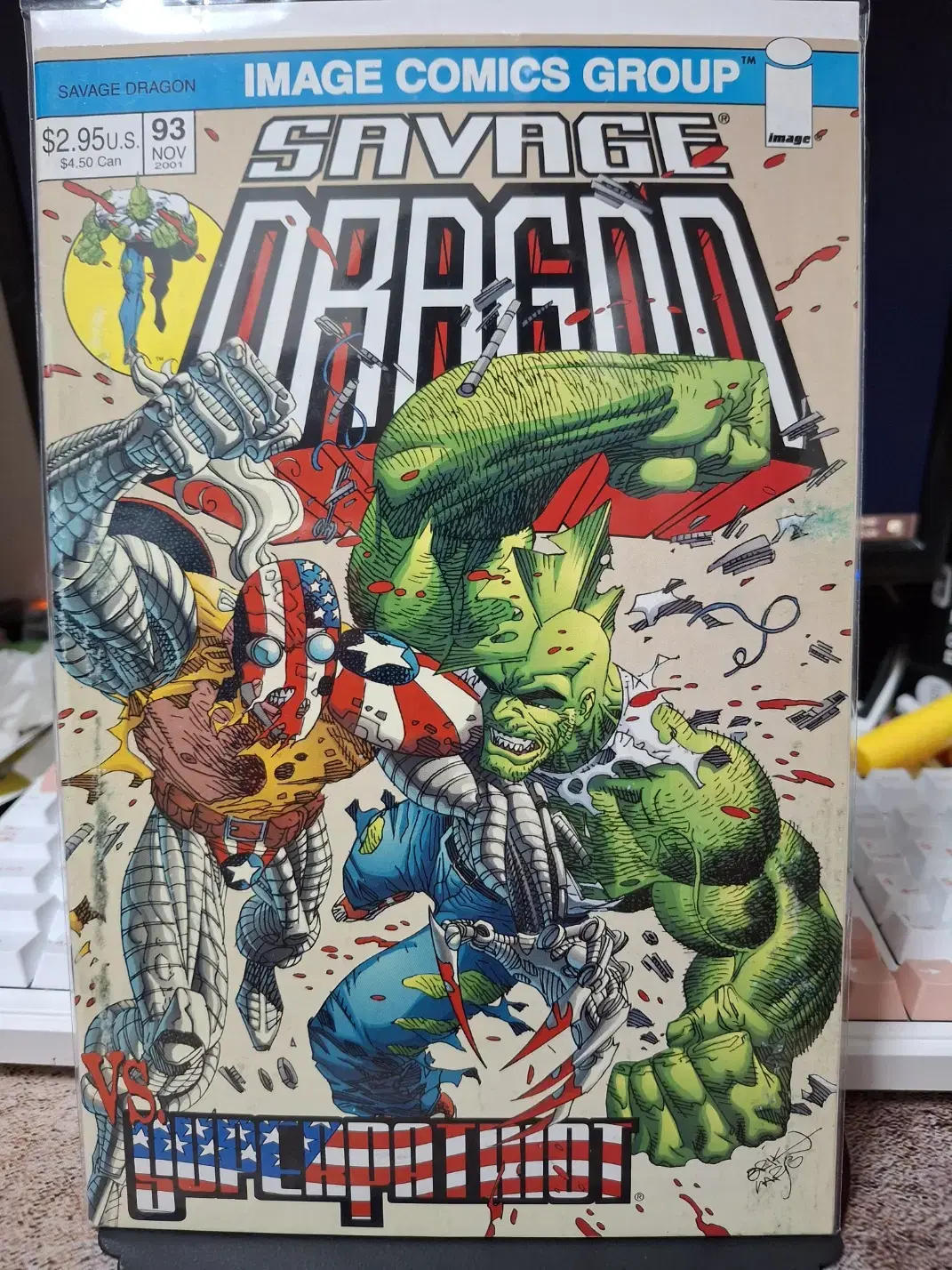 Savage Dragon #93 Erik Larsen 2001년