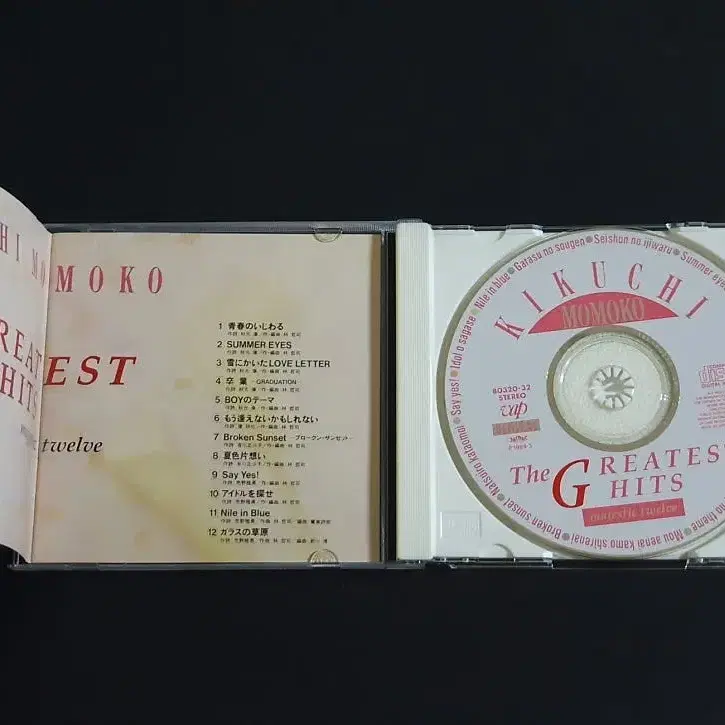 일본 시티팝 키쿠치모모코 베스트 앨범 Greatest Hits 음반