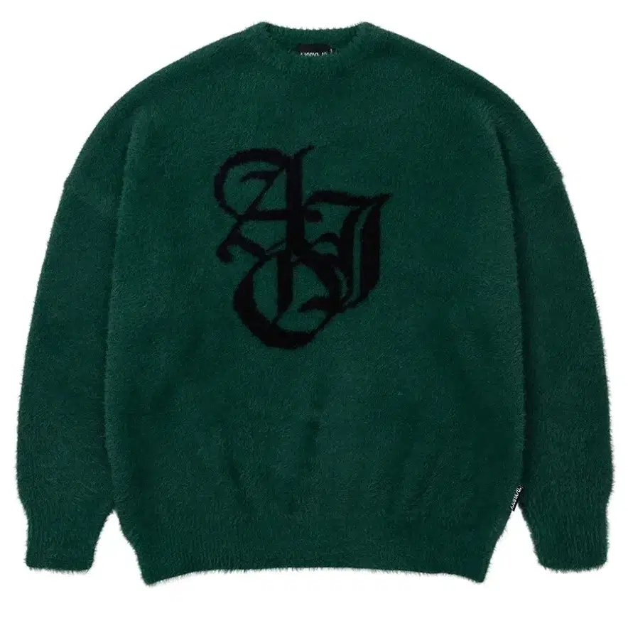 Sporty Logo Sweater [GREEN]