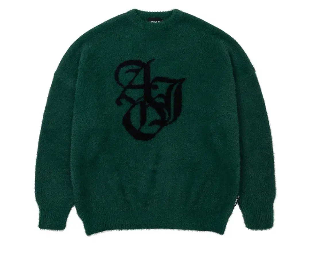 Sporty Logo Sweater [GREEN]