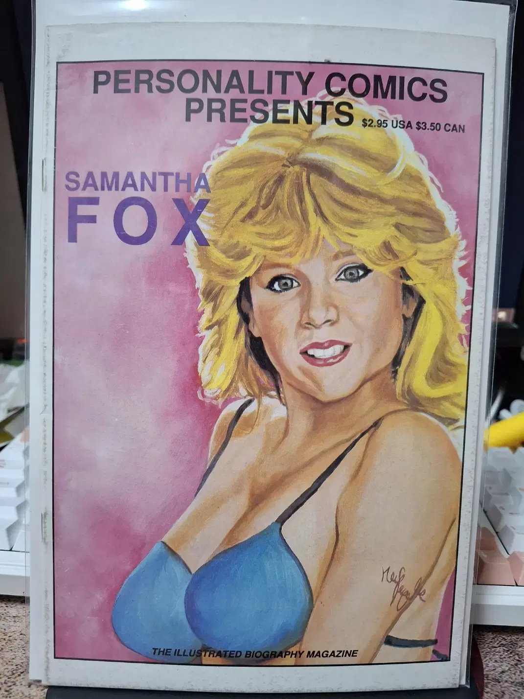 Personality Comics #7 Samantha Fox- 1991