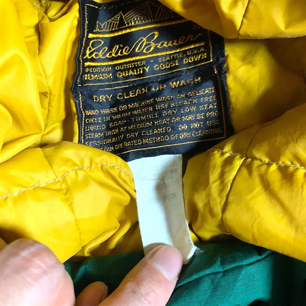 [L] 8-90s Eddie Bauer goose down jacket