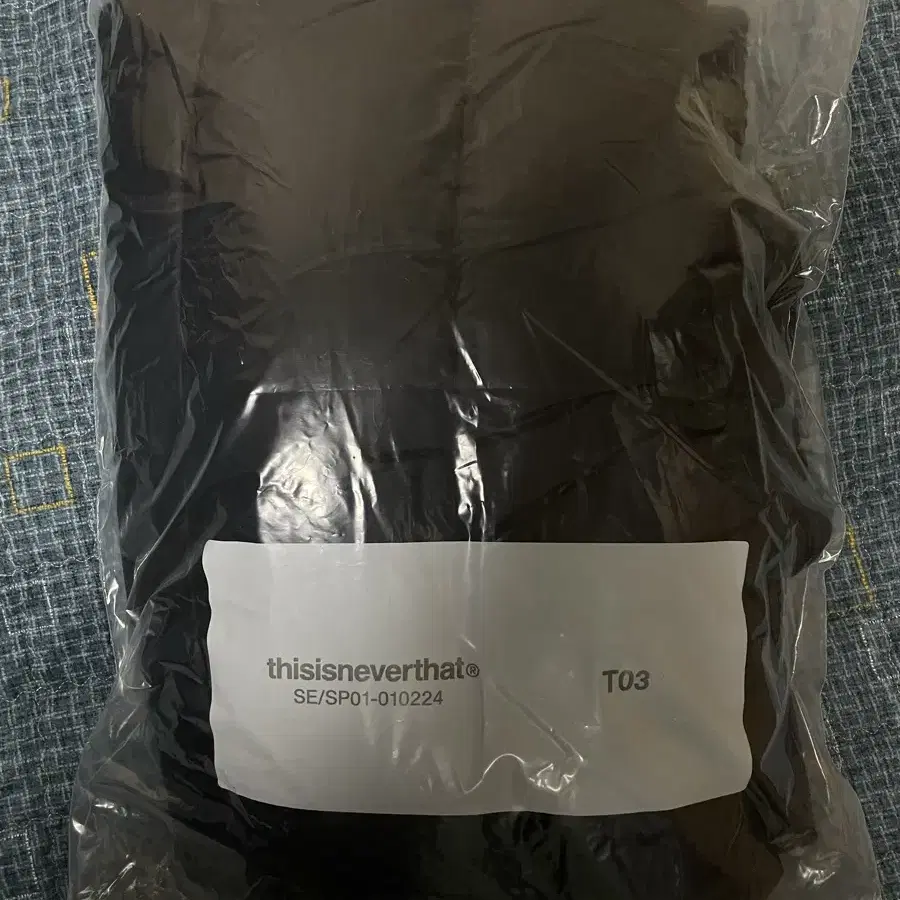 [L]디스이즈네버댓 PERTEX T Down Jacket Black