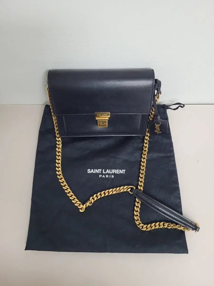 Genuine Saint Laurent Mini Satchel Bag