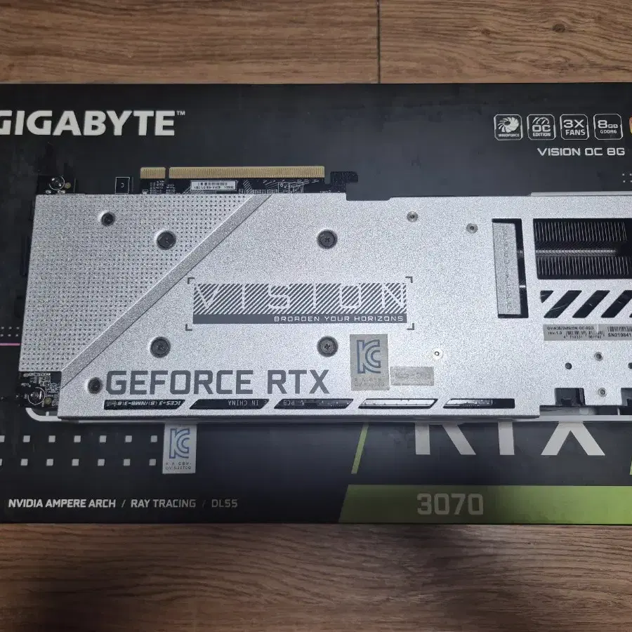 기가바이트 RTX 3070 Vision OC 8G