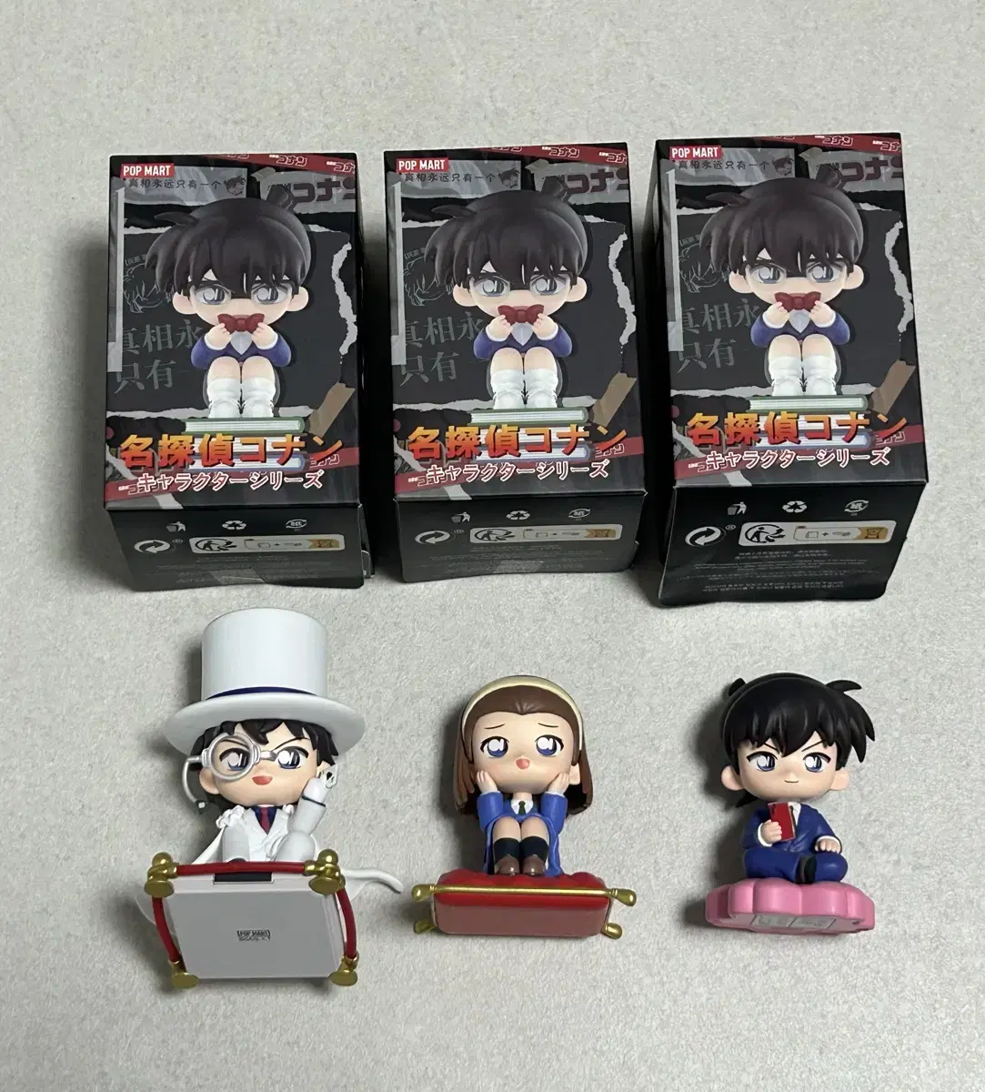 Detective Conan Pop Mart Figures Gokudo Kid Nendoroid Infora Kaito Shinichi Sonoko