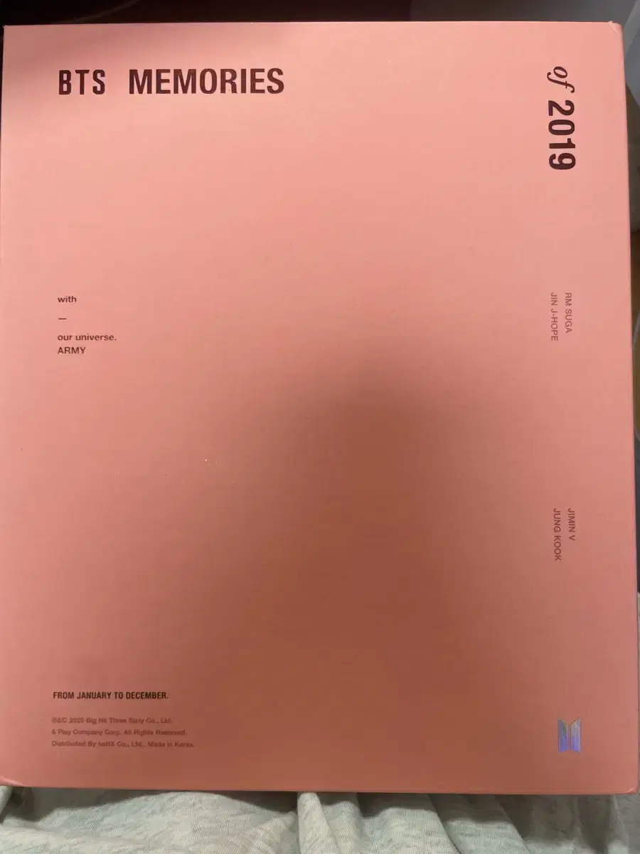 방탄 메모리즈 19 진 포카