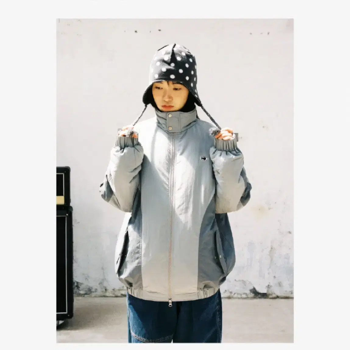 aeae winter parka grey 에이이에이이 패딩 그레이