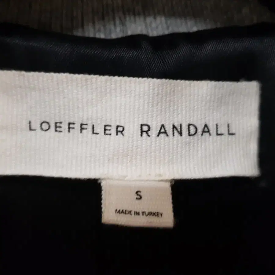 로플러 랜달 리얼양털 블루종,loeffler landall