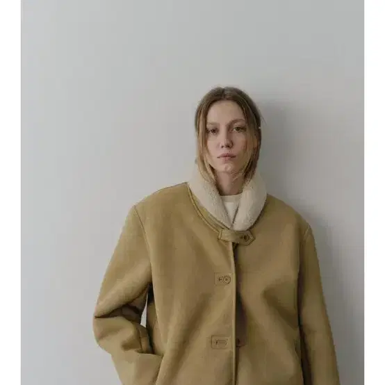 샵레터 LETTER 시어링 무스탕 ben shearling coat