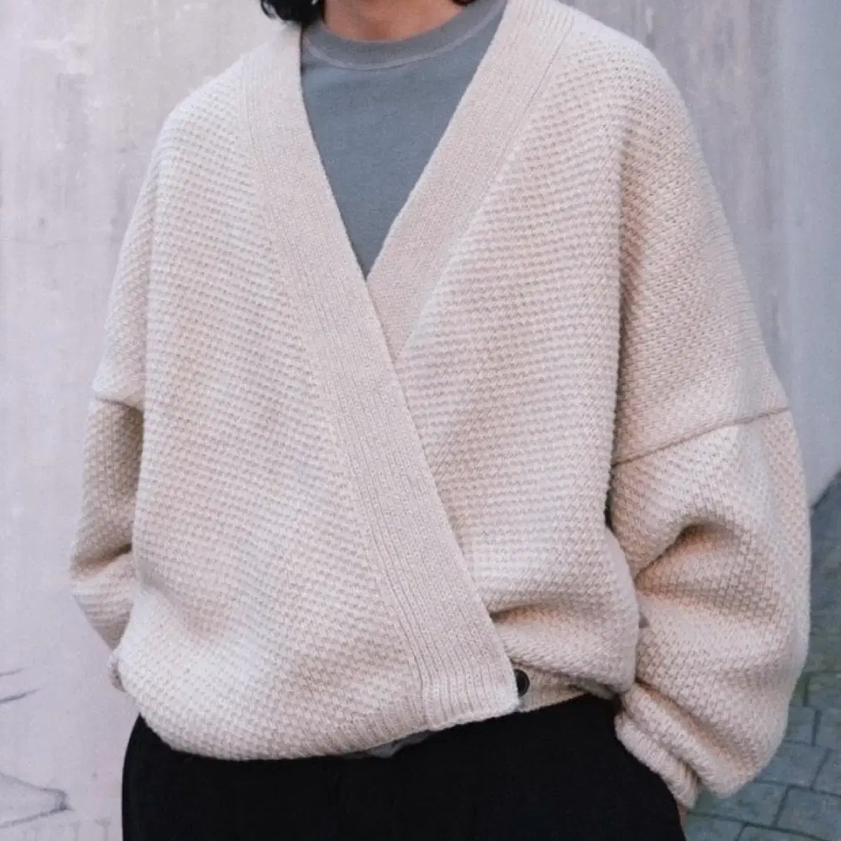 얀 얀 반 에쉐 / 21FW Wide Cardigan Knit