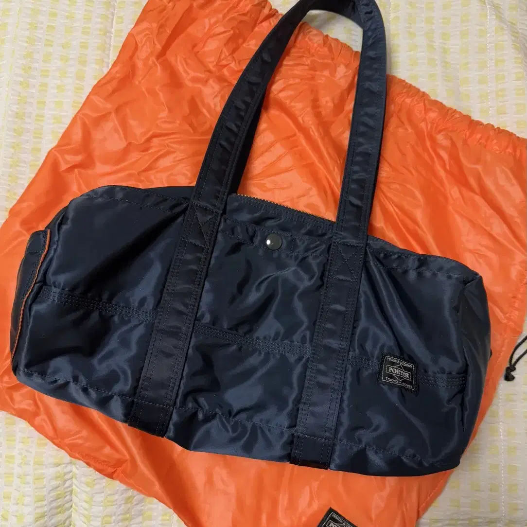 Porter Tanker Duffle Bag L Iron Blue