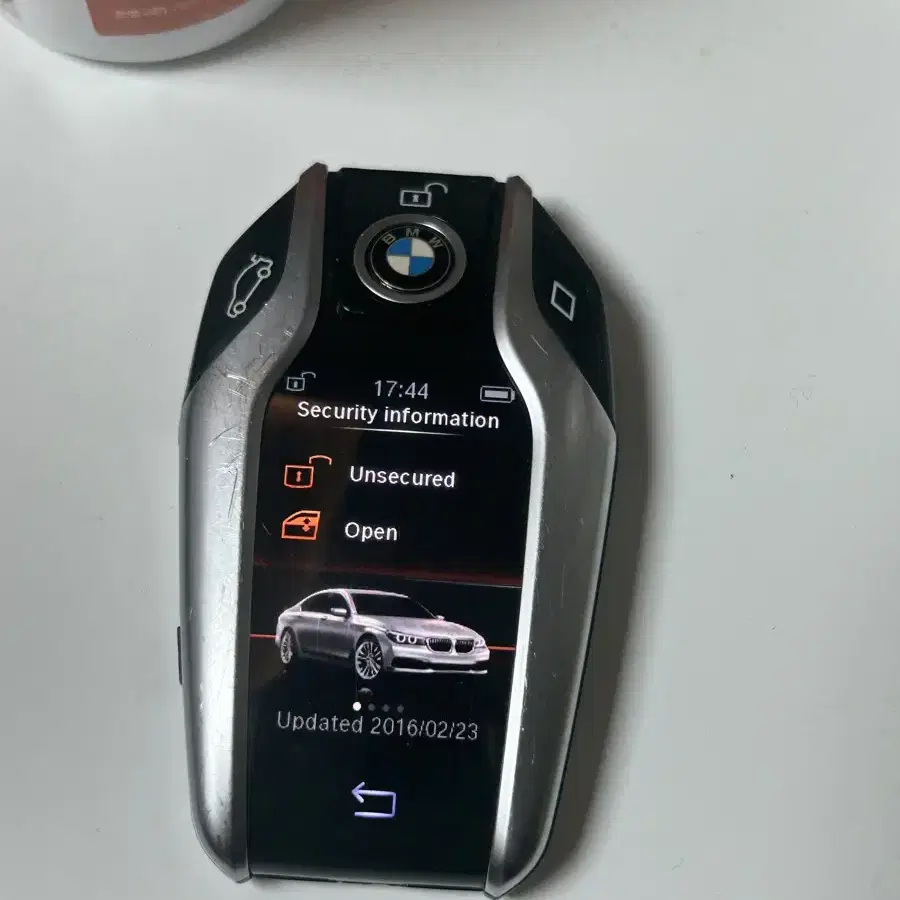 bmw 디스플레이 차키