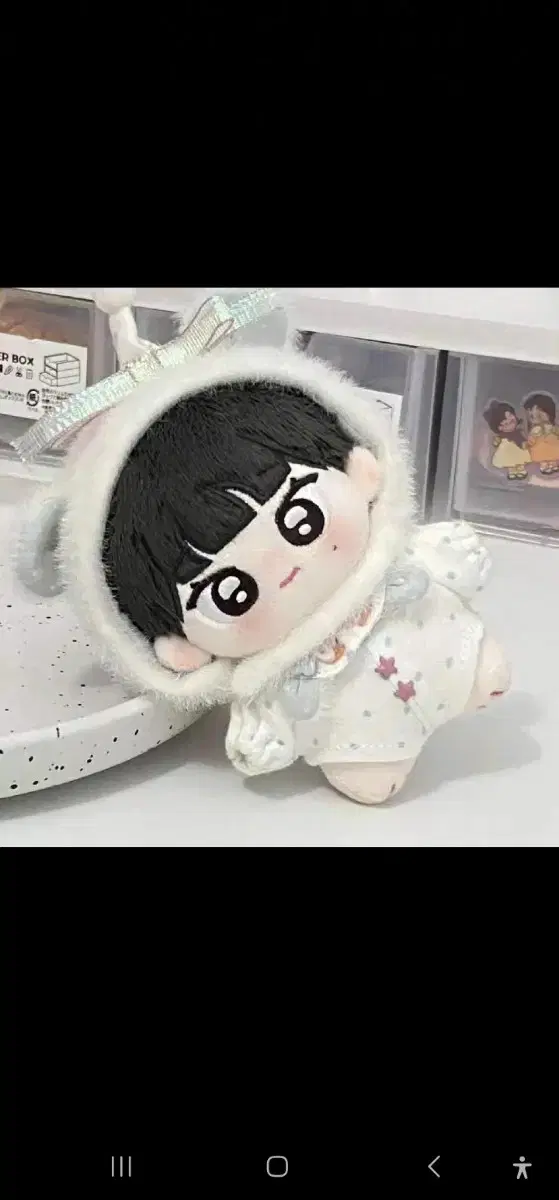 10cm 인형옷 곰돌이 파자마