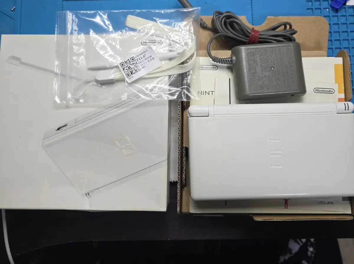 A급 닌텐도 DS Lite DSL 화이트 박스세트 새액정