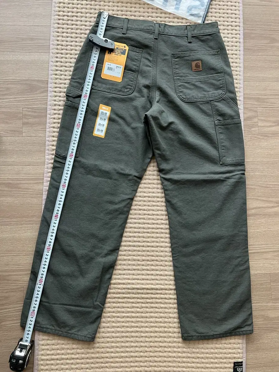 칼하트 Carhartt  루즈핏 워시드 33x30