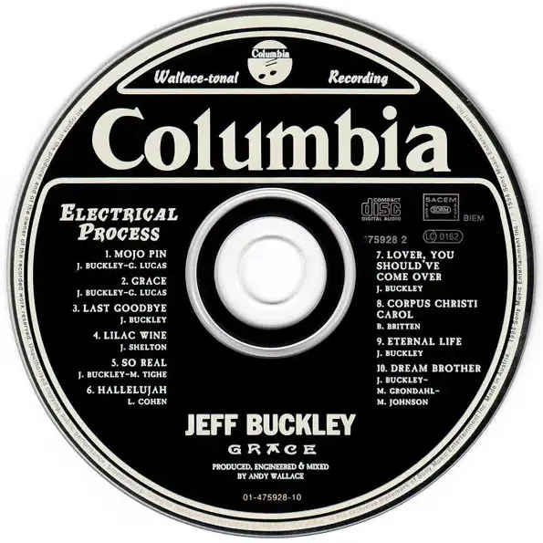 Jeff Buckley - Grace (CD) 유럽반 1994 EX+