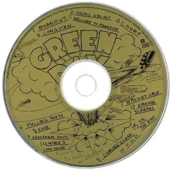 Green Day - Dookie (CD) 유럽반 90s NM-