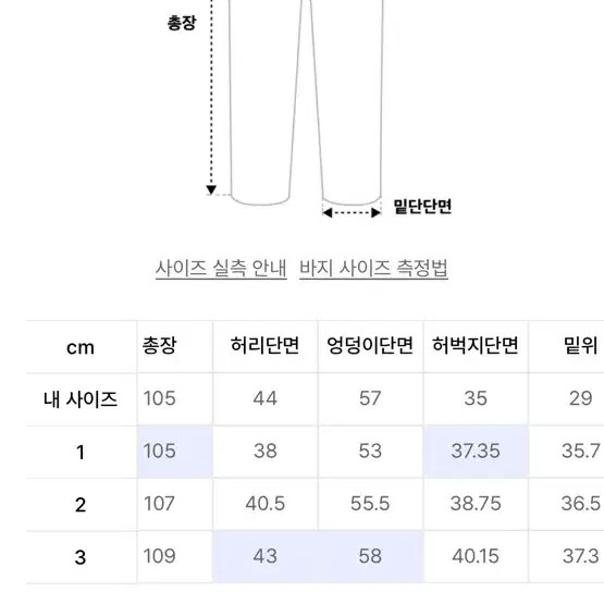 본바트 데미지 포켓 뉴 와이드 진 블랙 2사이즈