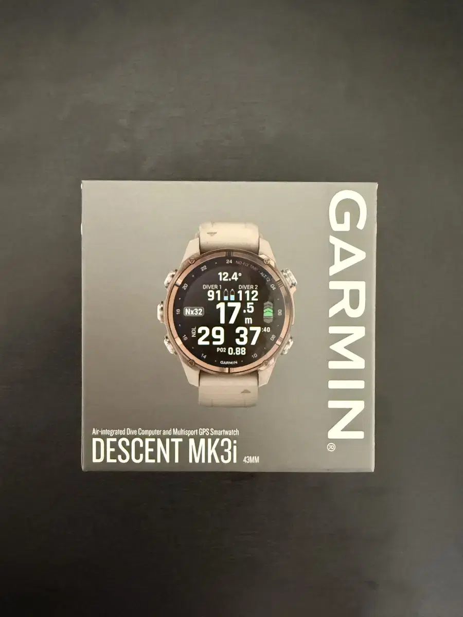 [새상품] 가민 디센트 MK3i 43mm