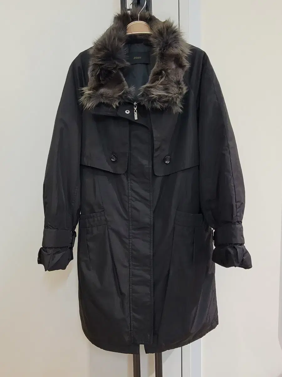 Zigot Fox Fur Trench Padding Size 55-66