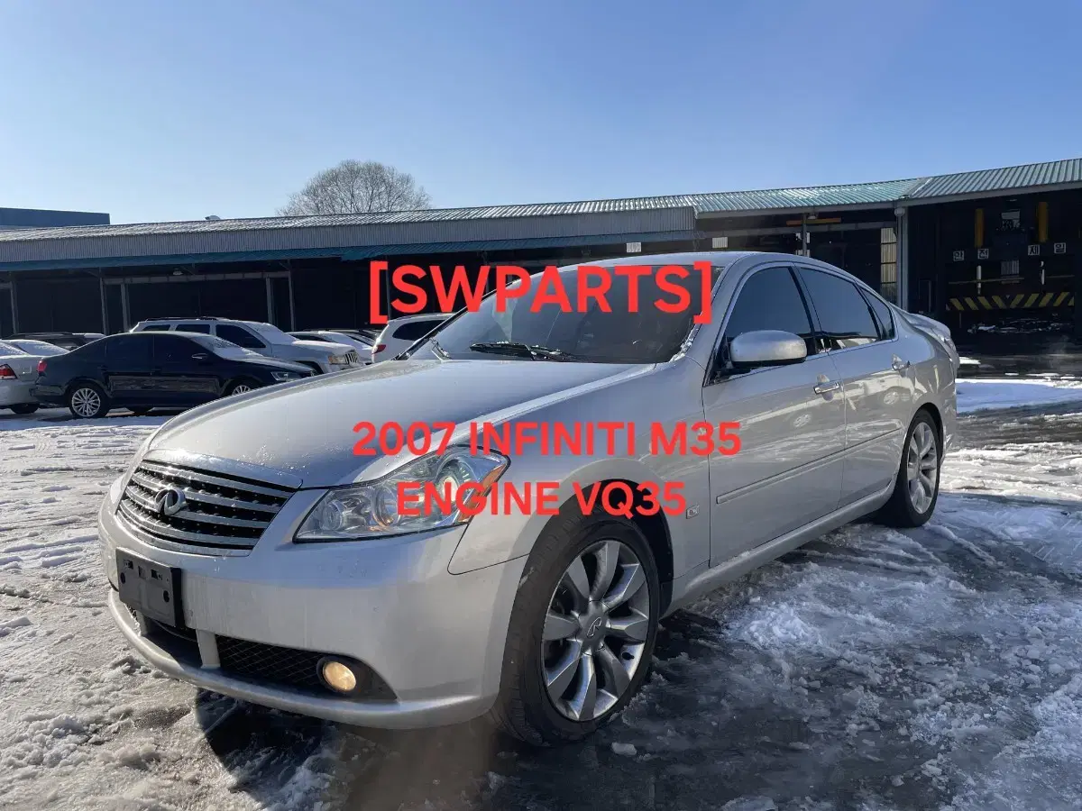 [SWPARTS] 2007 INFINITI M35 ENGINE VQ35