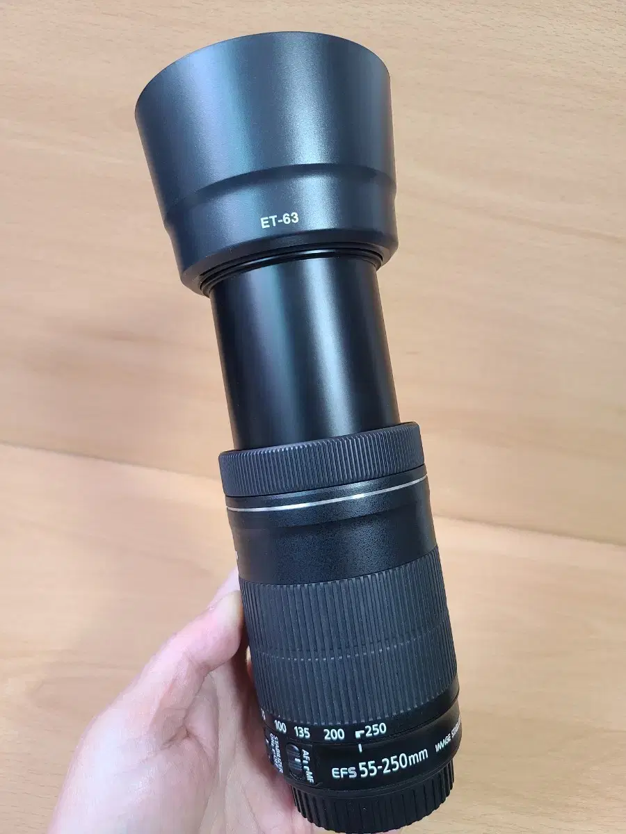 캐논EF-S 55-250mm IS STM  망원렌즈 판매합니다