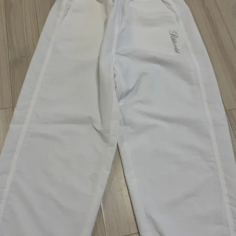 Ribbonbit Bas Nylon Pants - white