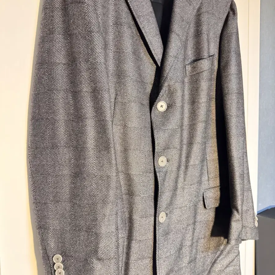 Zegna(Z제냐) 하프코트 다크그레이 52size