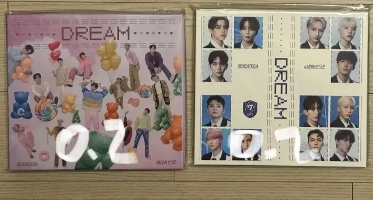 세븐틴 개봉앨범 드림 일본앨범