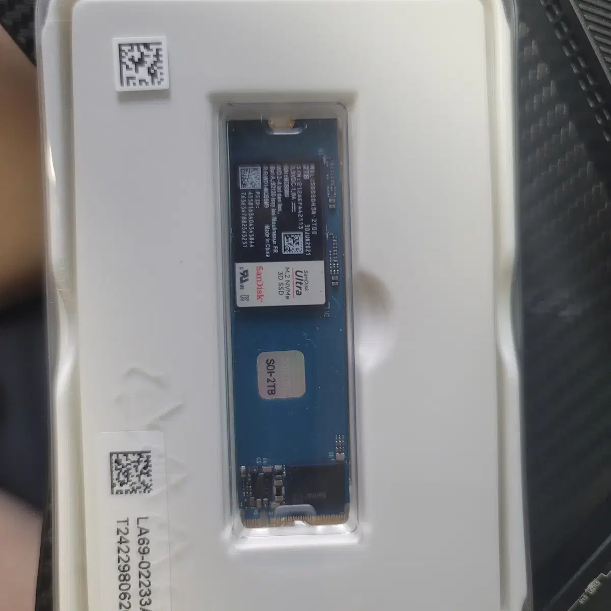 Sandisk nvme 2tb ssd팔아요