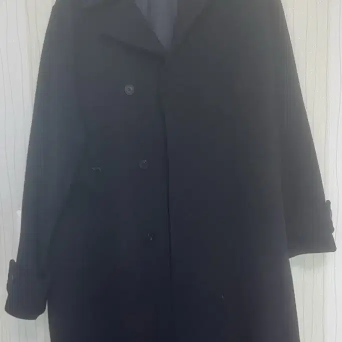 Fine master wool double coat black