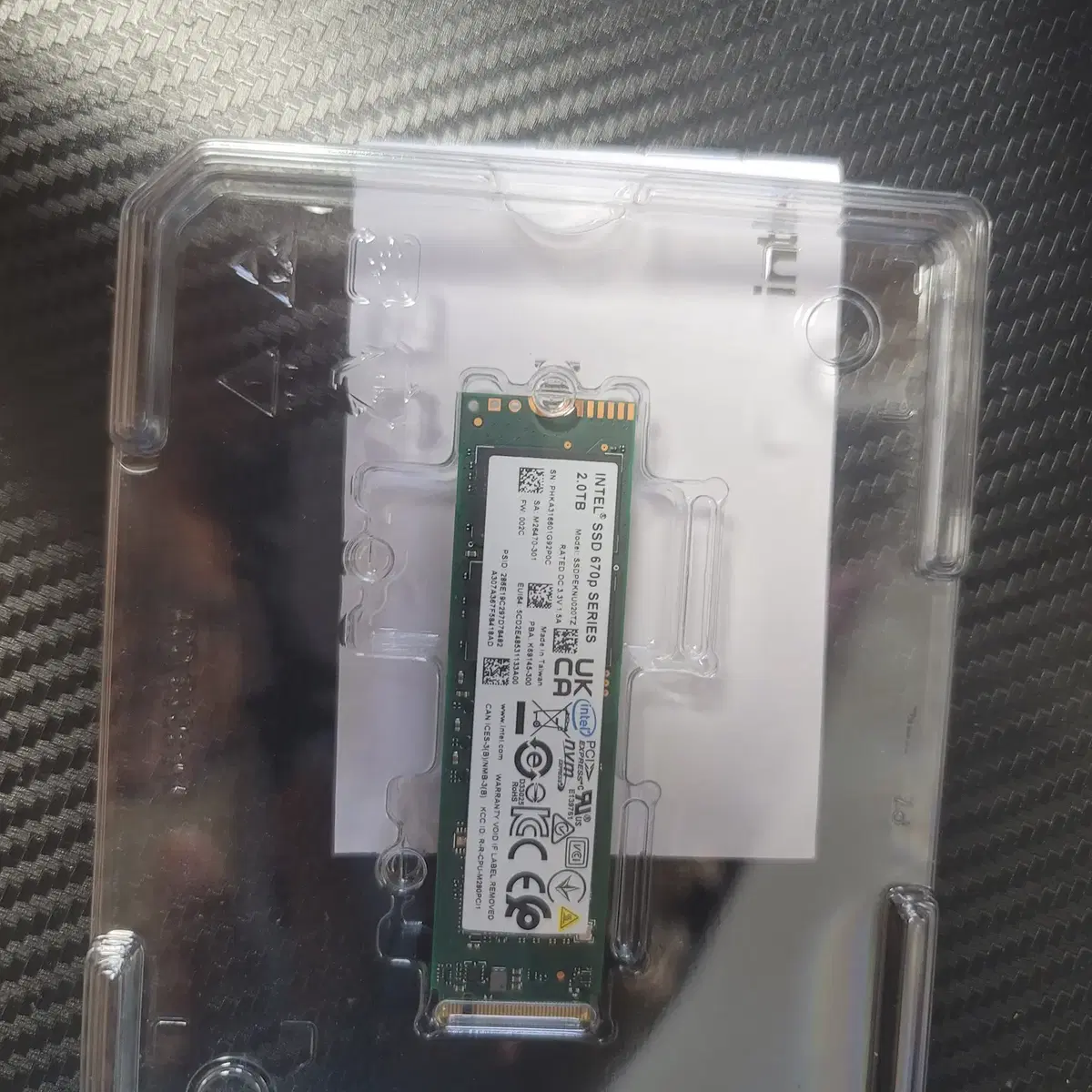 인텔 SOLIDIGM 670p M.2 NVMe (2TB)팔아요