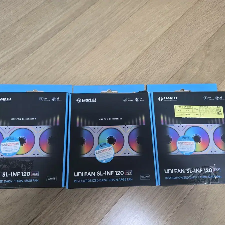 리안리  FAN  SL- 120 RGB 화이트